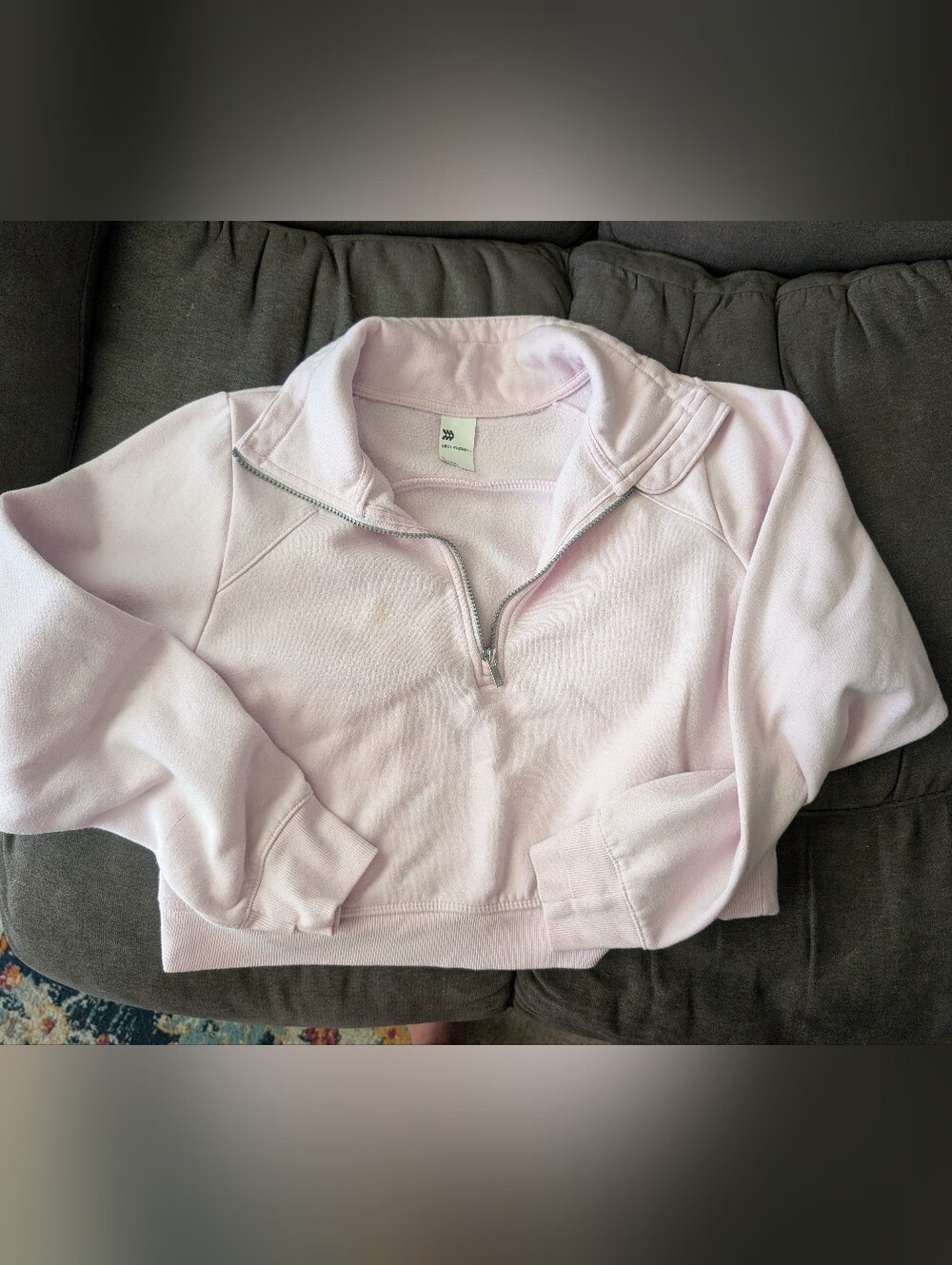 all in motion Light Pink Fleece Pullover